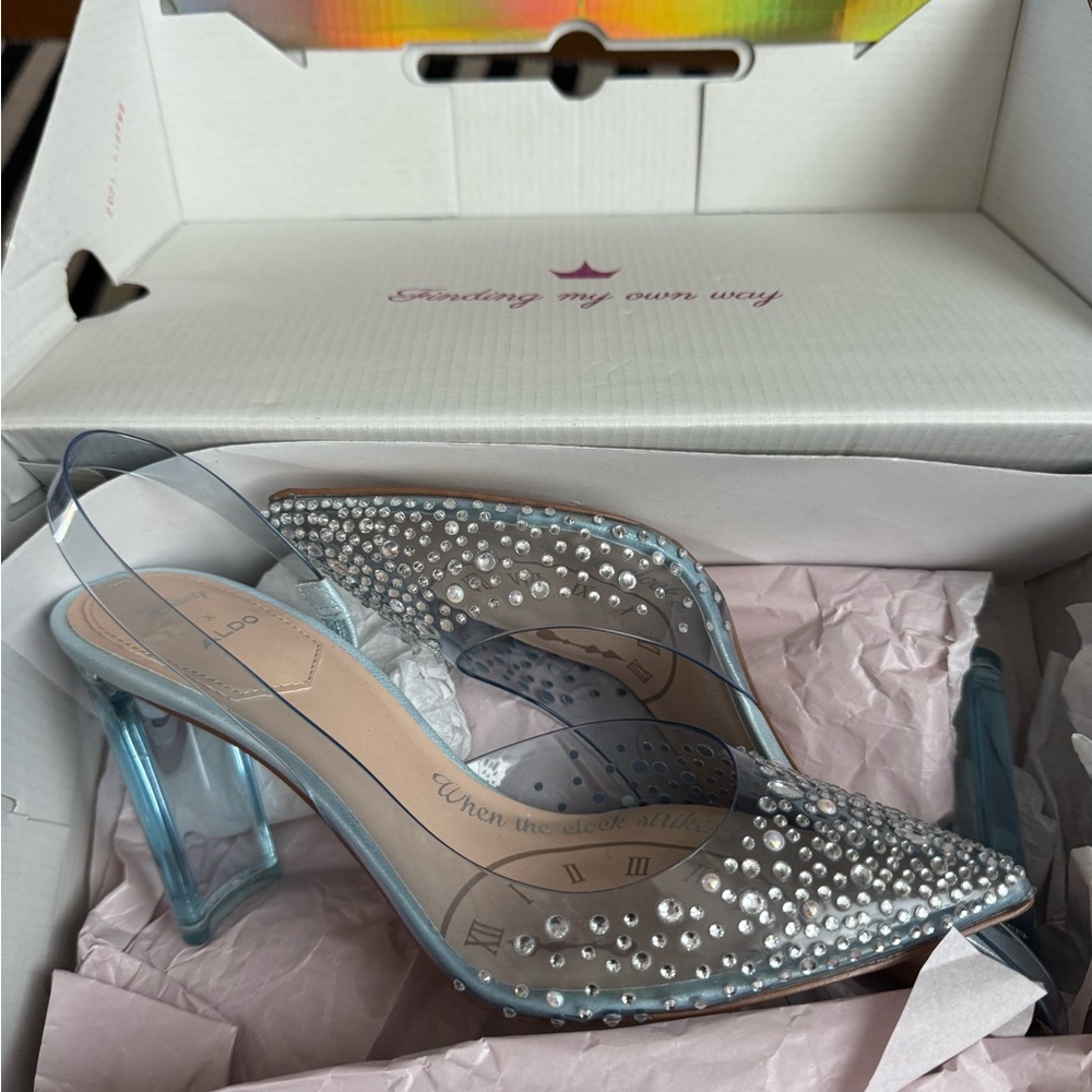Clock Strikes Twelve Aldo Cinderella Heel